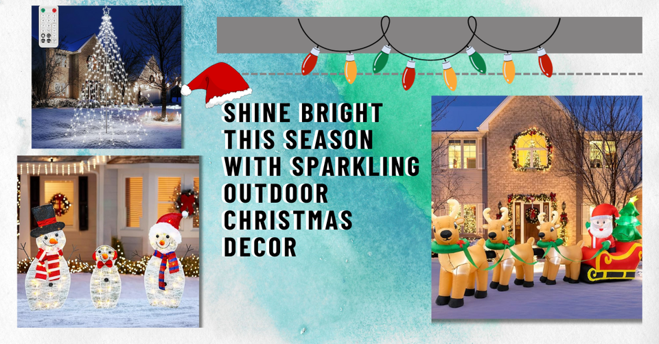 Sparkling Holiday Splendor: 5 Outdoor Christmas Décor Ideas