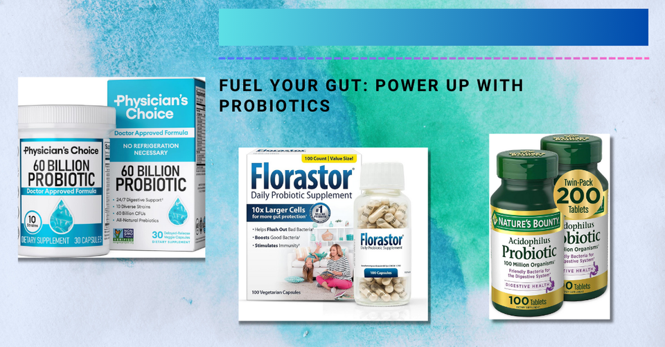 Top 5 Probiotic Powerhouses: Best Sellers for Gut Health