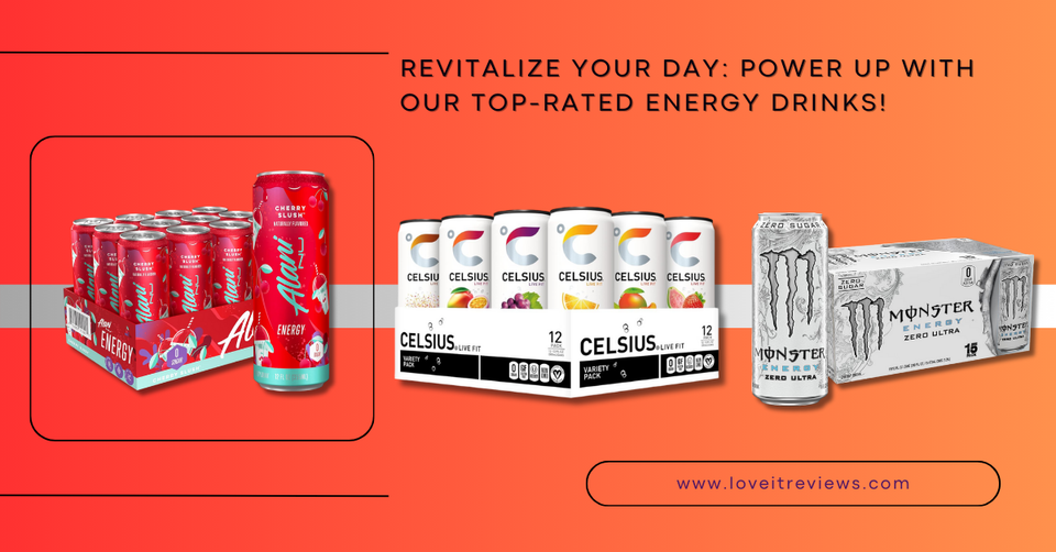 5 Top-Rated Energy Drinks You Need to Try