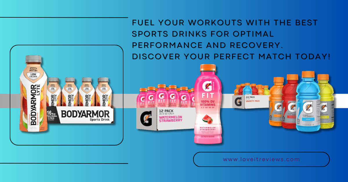 5 Top-Rated Sports Drinks on the Market